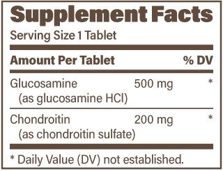 Glucosamine/Chondroitin (Sustained Release)